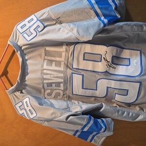 Penei Sewell autographed jersey w/COA